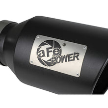 Load image into Gallery viewer, aFe MACH Force-Xp 409 Stainless Steel Clamp-on Exhaust Tip Black (49T50801-B15)