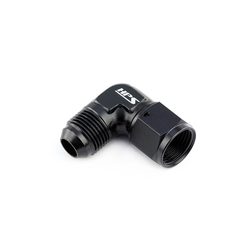 HPS Pefromance AN-6 90 Degree Male to Female Swivel Coupler Aluminum (AN9211-6)