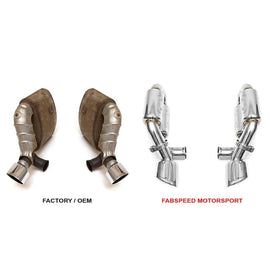 Fabspeed Porsche 993 Turbo Supercup Exhaust System (FS.POR.993T.SCUPB)