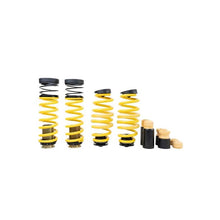 Load image into Gallery viewer, ST Suspension Adjustable Lowering Springs for AUDI A4 (B9); Sedan; 2WD (273100BK)