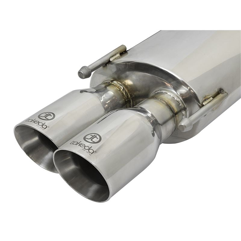 Takeda 2 IN Stainless Steel Axle-Back Exhaust System w/Polished Tips (49-36037-P)