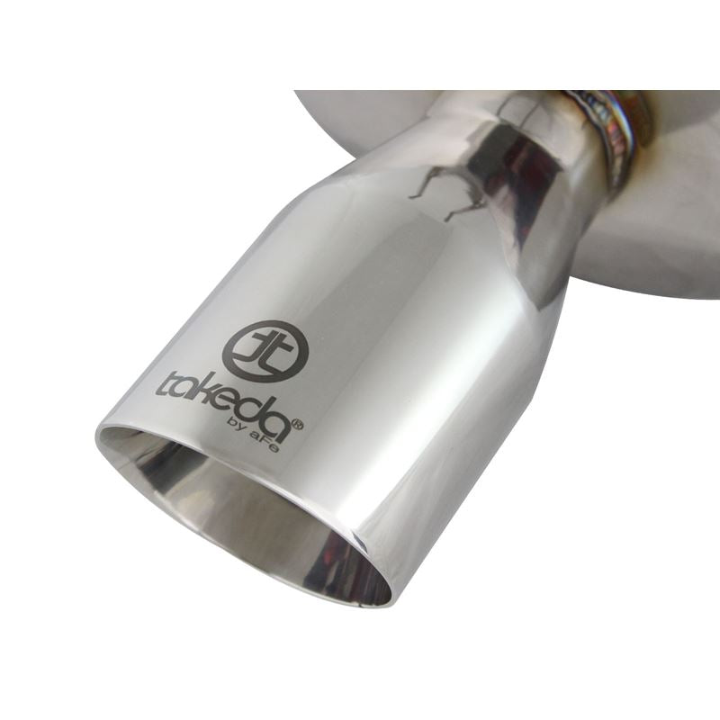 Takeda 2-1/2in 304 Stainless Steel Axle-Back Exhaust System (49-36603)