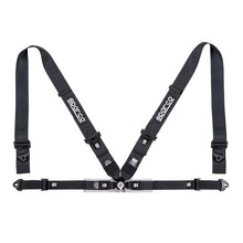 Load image into Gallery viewer, Sparco 3&quot; 4-Point Steel Competition Harness (04716M1)