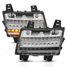 Load image into Gallery viewer, ANZO USA Side Marker Light Assembly LED Chrome Clear w/ Sequential Signal Pair (511083)