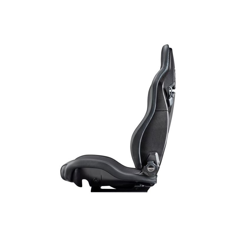 Sparco SPX Racing Seats, Passenger Side Gloss Black with Black Stitch (00974ZNRDX)