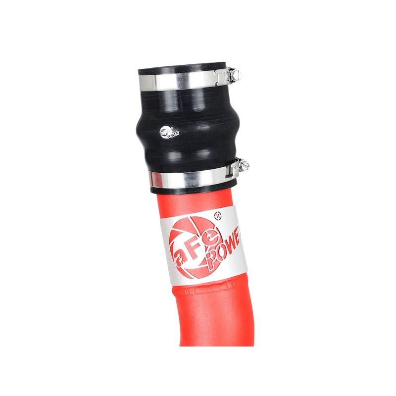 aFe BladeRunner 2-1/2 IN Aluminum Cold Charge Pipe Red (46-20189-R)