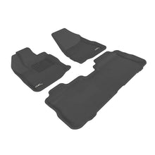 Load image into Gallery viewer, 3D Maxpider KAGU Floor Mat, BLACK, 1ST ROW/2ND ROW (L1CH01401509)