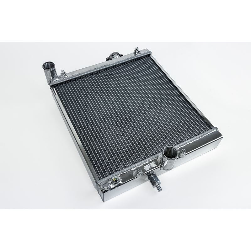 CSF Cooling - Racing & High Performance Division 1/2 Size Polished Radiator for 03-07 Mitsubishi Lancer EVO 7/8/9 (7228)