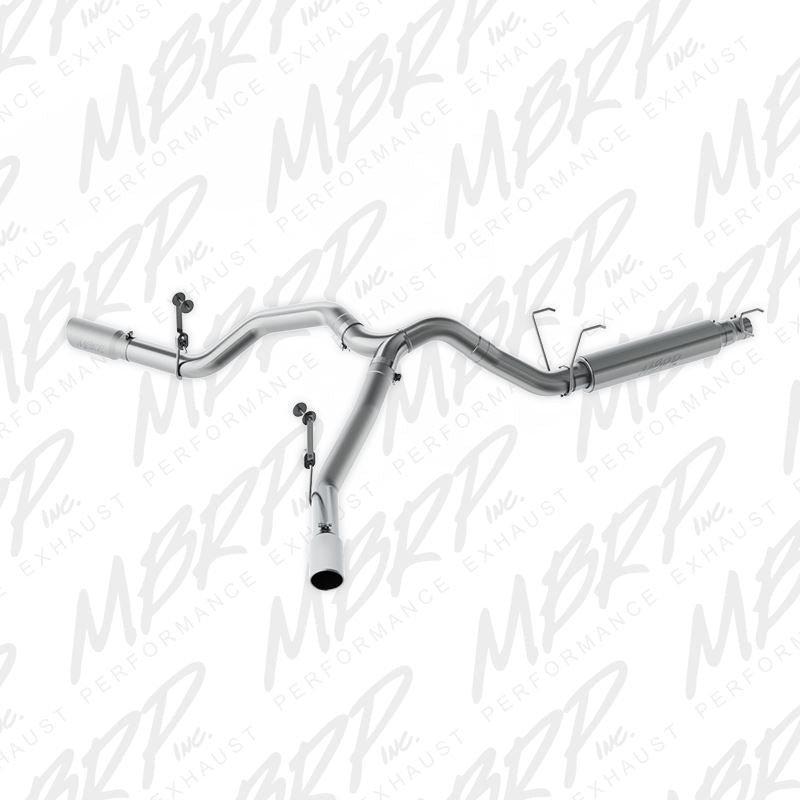 MBRP Exhaust 4in. Cat Back Single Side Dual Outlet AL (S5150AL)