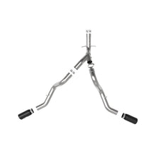 Load image into Gallery viewer, aFe Large Bore-HD 4 IN 409 Stainless Steel DPF-Back Exhaust System w/Black Tip(td)L5P(49-44126-B)