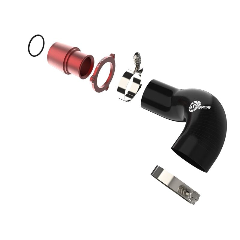 BladeRunner Turbo Muffler Delete for aFe Charge Pipe Red for 2015-2020 Audi A3 Quattro(46-20417-R)