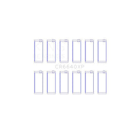 King Engine Bearings Connecting Rod Bearing Set for 1999-2000 BMW Z3 (CR6640XP STDX)