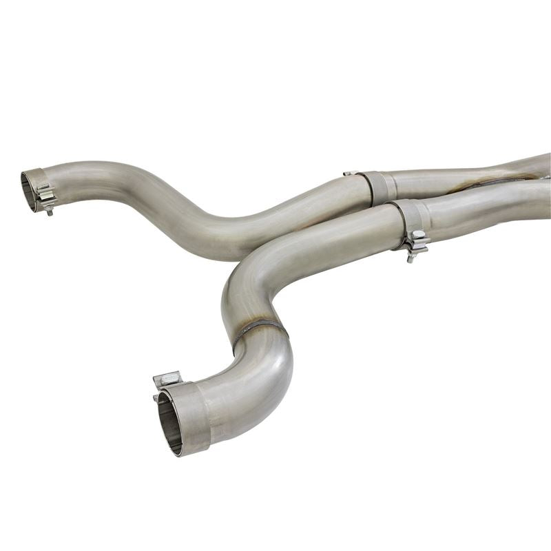 aFe MACH Force-Xp 3 IN 304 Stainless Steel Axle-Back Exhaust System w/Black Tip (49-34068-B)