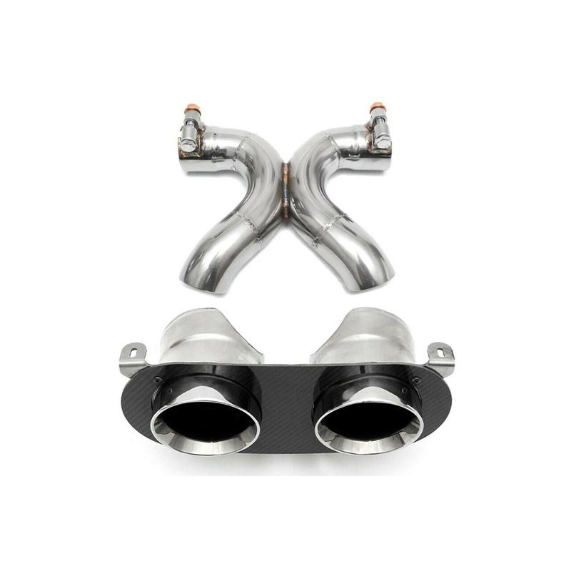 Fabspeed 458 Italia Challenge Style Dual Exhaust Tips (10-15) (FS.FER.458.DLTP)