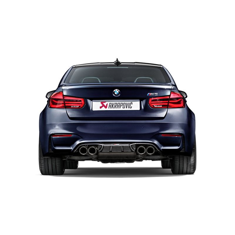 Akrapovic 14-17 BMW M3 (F80) Rear Carbon Fiber Diffuser - High Gloss (DI-BM/CA/4/G)