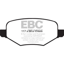 Load image into Gallery viewer, EBC Greenstuff 2000 Series Sport Brake Pads (DP21826)