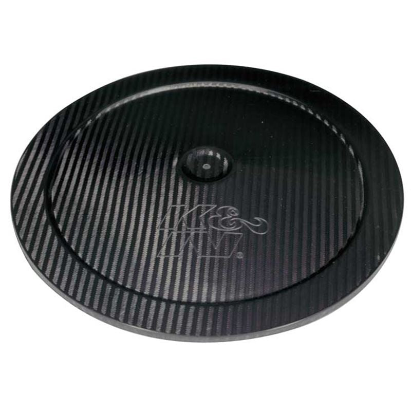 K&N Top Plate; Carbon Fiber (85-6840)