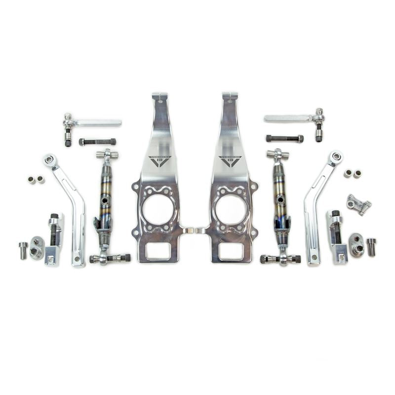 Voodoo 13 Angle Kit Made of High-Quality CNC Billet for 2008-2013 INFINITI G37 (AKNS-0400)