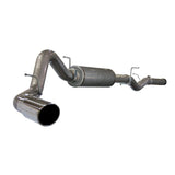 aFe Large Bore-HD 4 IN 409 Stainless Steel Cat-Back Exhaust System w/ Polished Tip (49-44002)