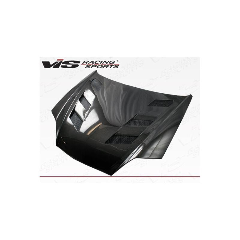 VIS Racing AMS Style Black Carbon Fiber Hood (03HYTIB2DAMS-010C)