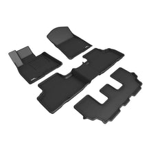 Load image into Gallery viewer, 3D Maxpider KAGU Floor Mat, BLACK, 1ST ROW/2ND ROW/3RD ROW (L1GS00701509)