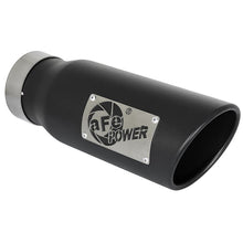 Load image into Gallery viewer, aFe MACH Force-Xp 409 Stainless Steel Clamp-on Exhaust Tip Black (49T35451-B12)