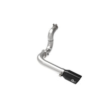 Load image into Gallery viewer, aFe Large Bore-HD 3 IN 304 Stainless Steel DPF-Back Exhaust System w/Black Tip(49-38092-B)