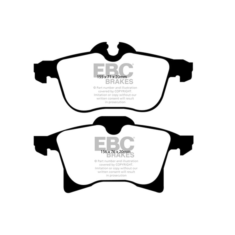 EBC Greenstuff 2000 Series Sport Brake Pads (DP21520)