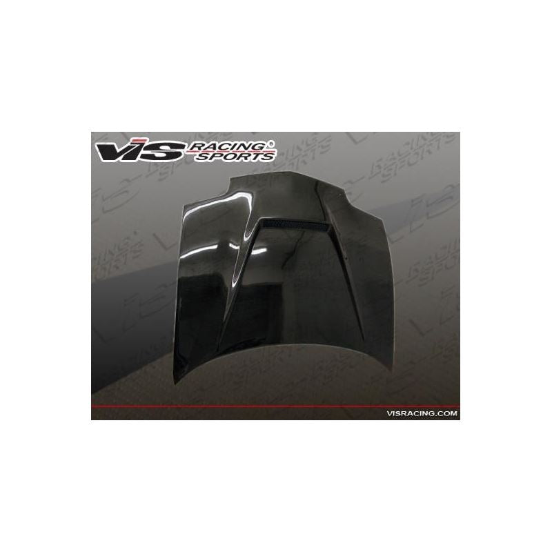 VIS Racing Invader Style Black Carbon Fiber Hood (95PTSUN2DVS-010C)