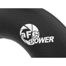 Load image into Gallery viewer, aFe Power BladeRunner Aluminum 3in Hot &amp; 3.5in Cold Charge Pipe - Black for 2024 GM Diesel Trucks V8 6.6L L5P (46-20704-B)