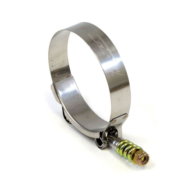 HPS Stainless Steel Spring Loaded T Bolt Clamp Size 60 for 2.5" ID hose Eff (SLTC-275)