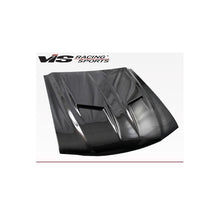 Load image into Gallery viewer, VIS Racing Stalker 2 Style Black Carbon Fiber Hood (94FDMUS2DSTK2-010C)