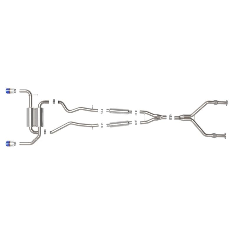 aFe Takeda 304 Stainless Steel Cat-Back Exhaust System (49-36136-L)