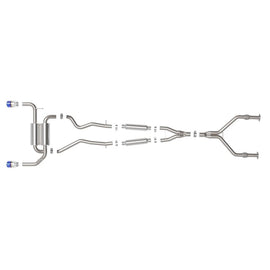 aFe Takeda 304 Stainless Steel Cat-Back Exhaust System (49-36136-L)