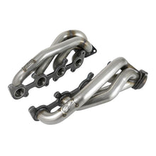 Load image into Gallery viewer, aFe Twisted Steel 1-5/8 IN to 2-1/2 IN 304 Stainless Headers w/ Titanium Coat Finish (48-33025-1T)