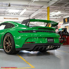 Load image into Gallery viewer, Fabspeed Porsche 992 GT3 Deluxe Dual Style Tips (22+) (FS.POR.992GT3.DTP)