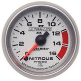 AutoMeter Ultra-Lite II 2 1/16in FSE 0 - 1600 PSI Nitrous Pressure Gauge (4974)