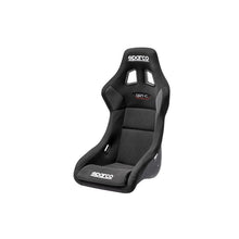 Load image into Gallery viewer, Sparco QRT-C Racing Seats, Black/Black Cloth with Black Stitch (008025ZNR)