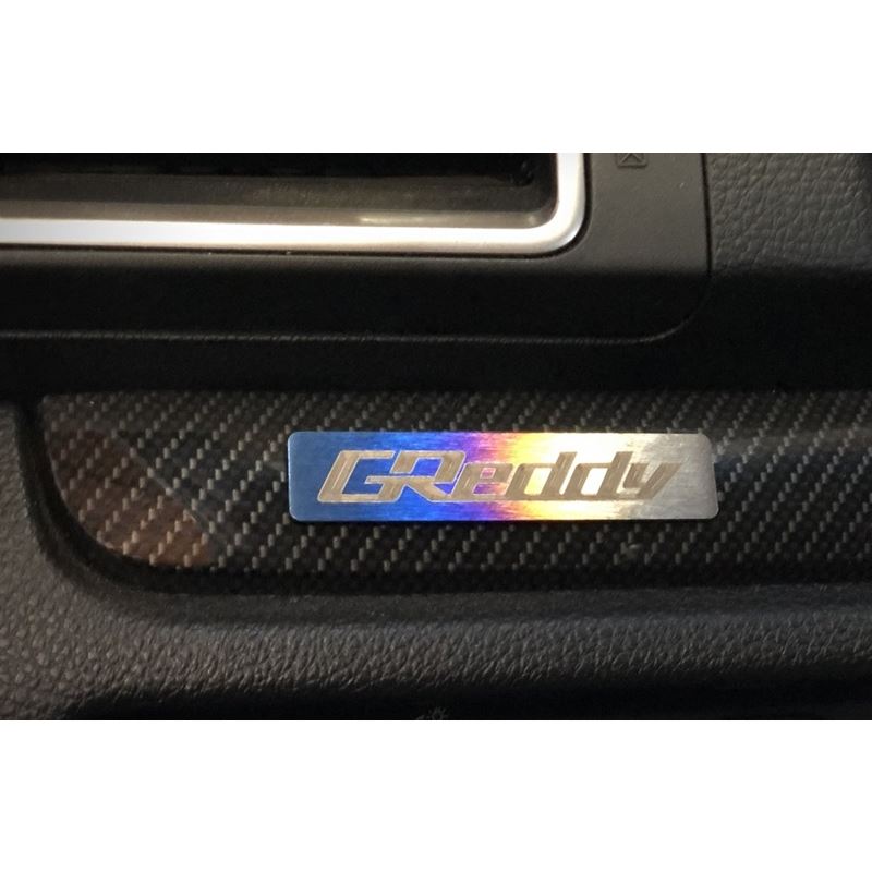 GReddy Titanium Emblem - (70 x15mm) (18000203)