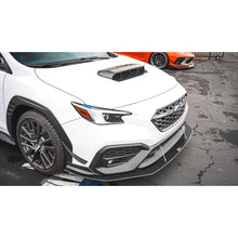 Load image into Gallery viewer, APR Performance Subaru WRX Carbon Fiber Wind Splitter w/ Rods 2022-2023 (CW-802208)