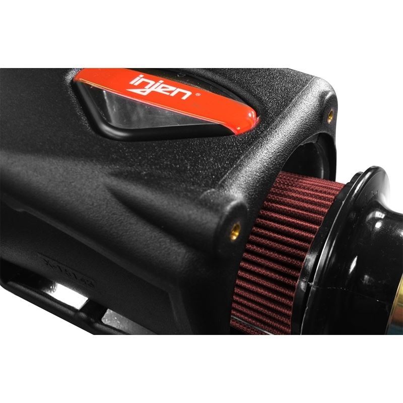 Injen 18+ Jeep Wrangler JL V6-3.6L Wrinkle Black Oiled Power-Flow Air Intake System (PF5005WBC)