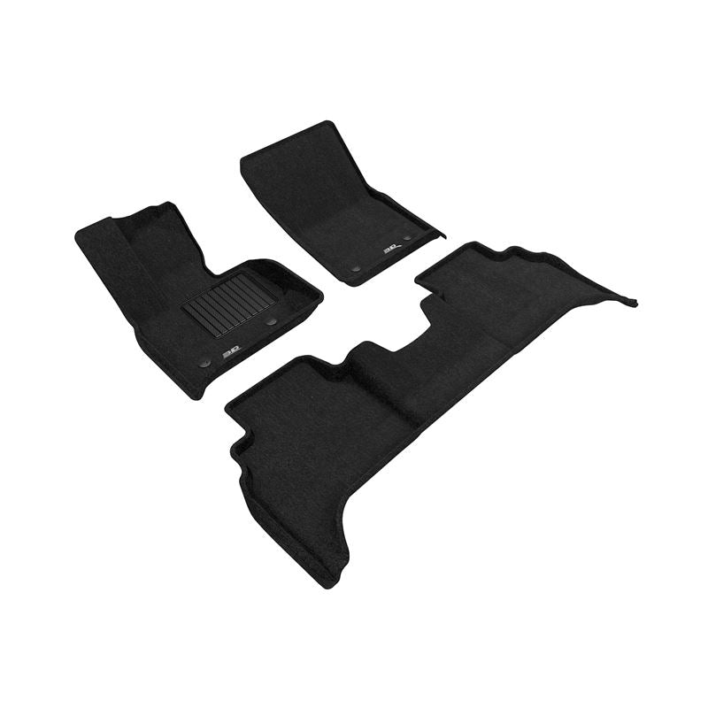 3D Maxpider ELEGANT Floor Mat, BLACK, 1ST ROW/2ND ROW (L1MB10904709)