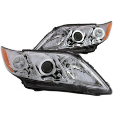 Load image into Gallery viewer, ANZO USA 2007-2009 Toyota Camry Projector Headlights w/ Halo Chrome (121180)