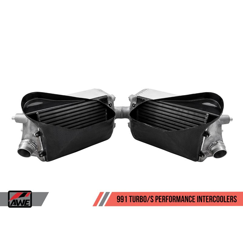 AWE Performance Intercooler Kit for Porsche 991 Turbo / S (4510-11050)