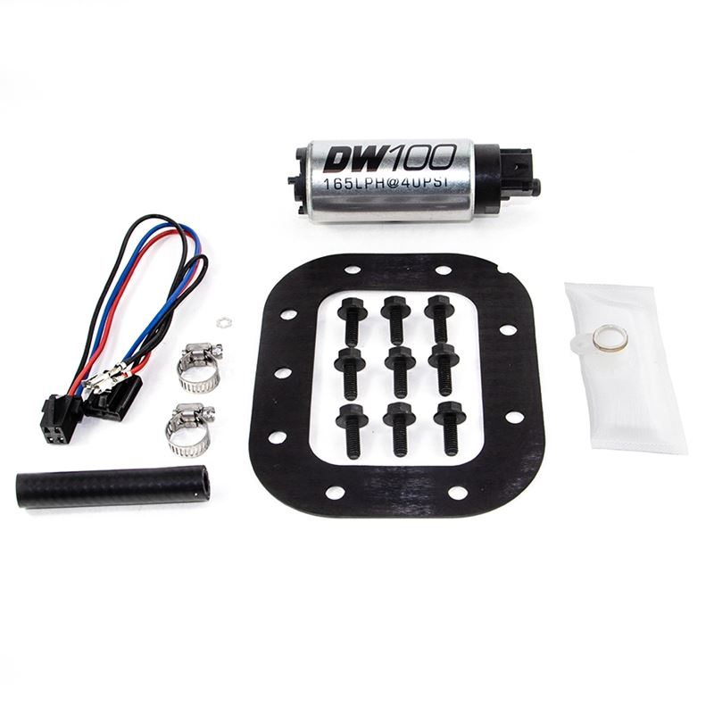 Deatschwerks DW100 series, 165lph in-tank fuel pump w/ install kit (exc ZR-1) OE REPLACEMENT (9-101-1029)