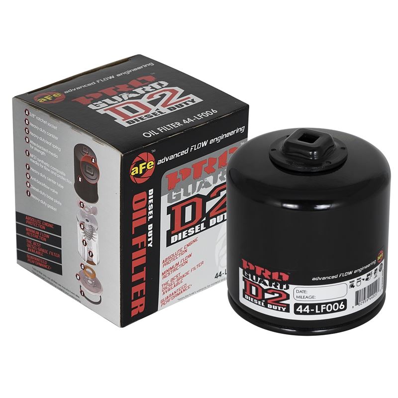 aFe Pro GUARD D2 Oil Filter (44-LF006)