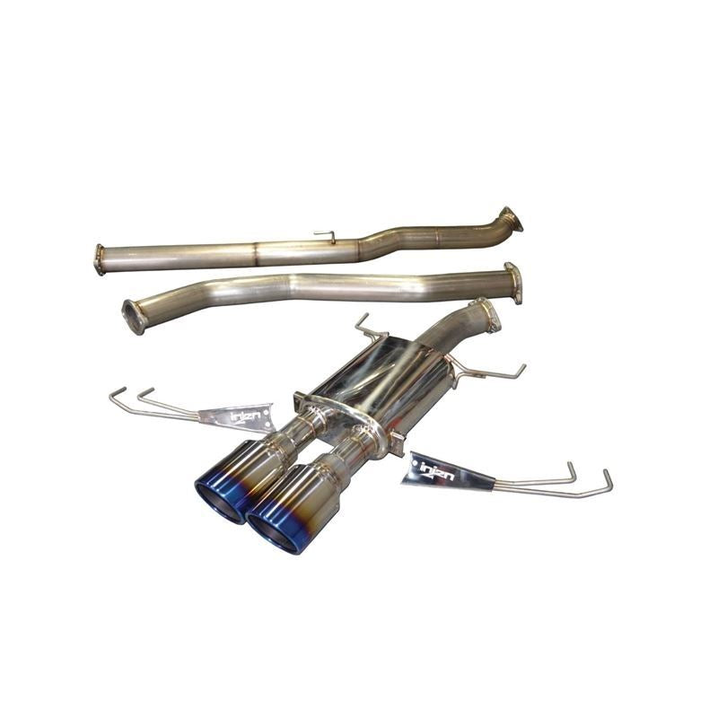 Injen 17-18 Honda Civic Type-R 3in SS Cat-Back Exhaust w/ Dual Burnt Titanium Tips (SES1582TT)