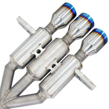 Load image into Gallery viewer, Invidia Gemini 80mm Full Titanium Exhaust for 2017+ Honda Civic Type R (FK8) (HS17CTRFTG3ST)