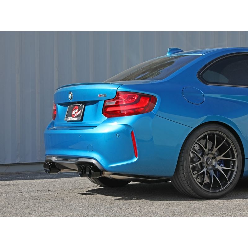 aFe Power Cat-Back Exhaust System for 2016-2018 BMW M2(49-36330-1B)