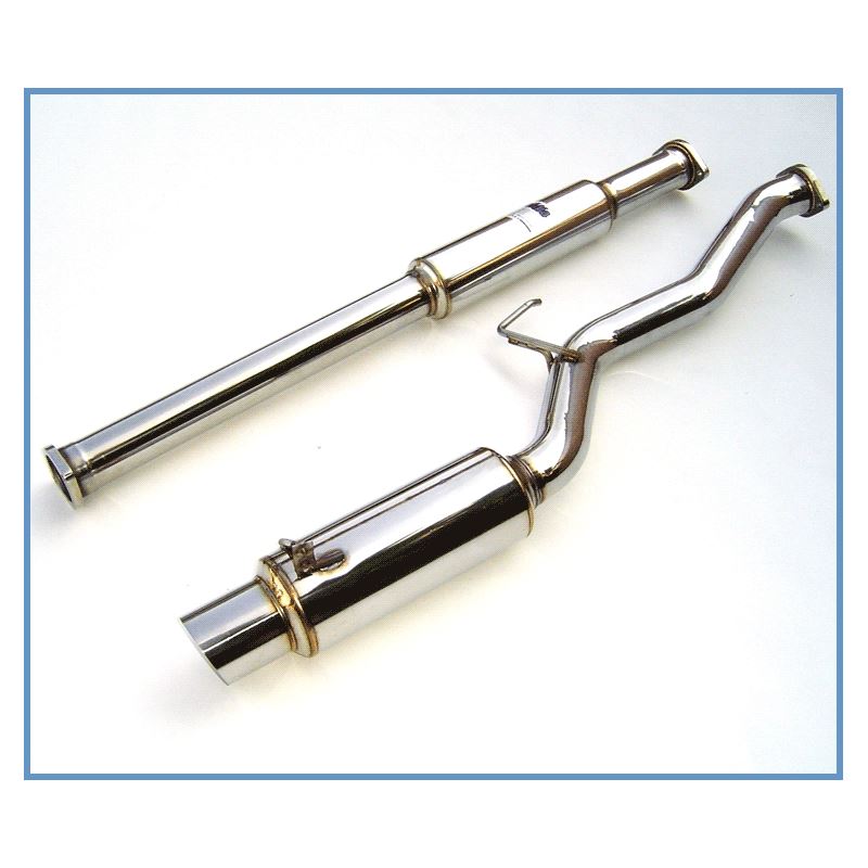 Invidia 03+ Evo 76mm REGULAR Stainless Steel Tip Cat-back Exhaust (HS03ML8GTP)